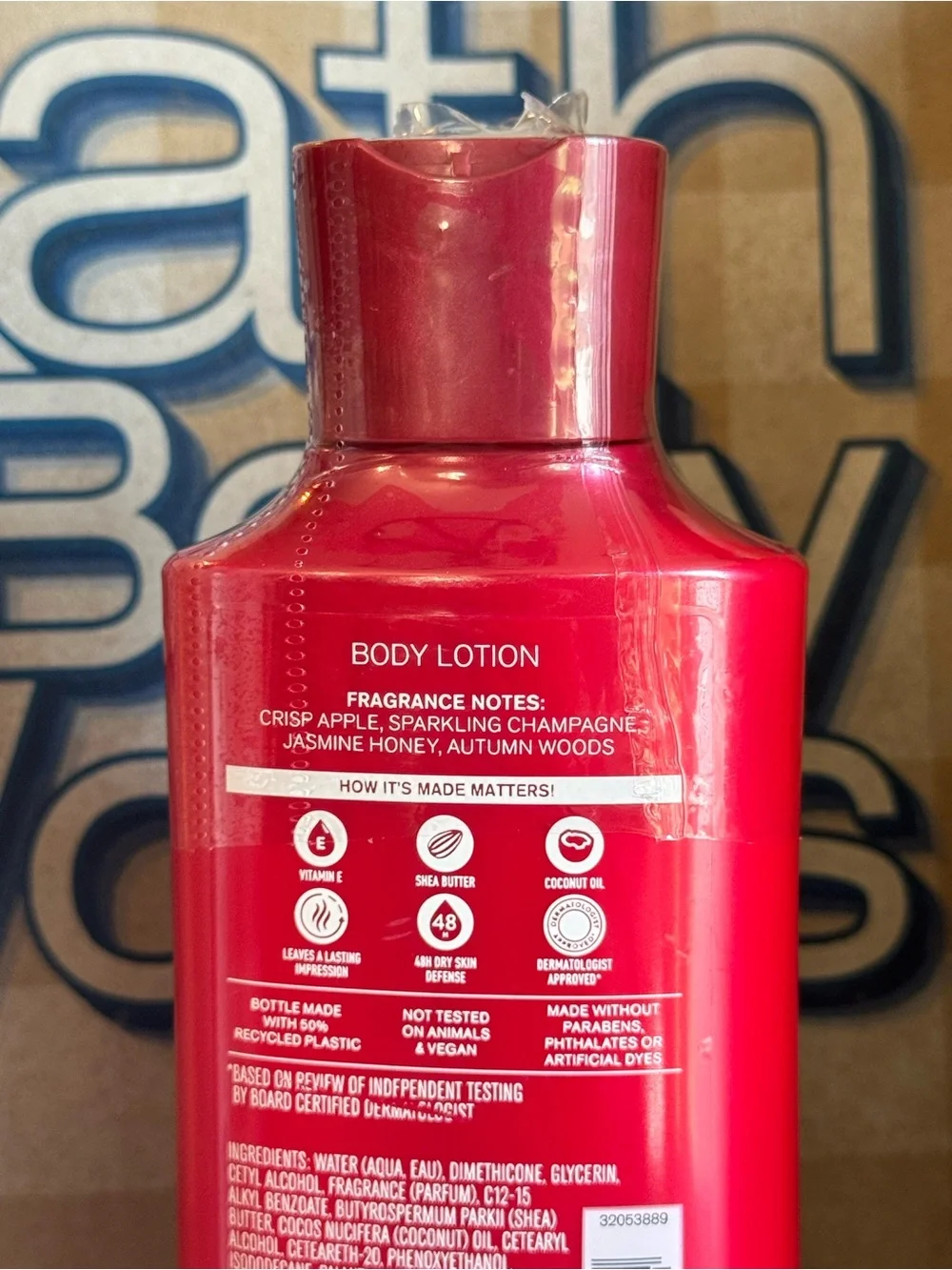 NEW B&BW Sealed Champagne Apple & Honey Body Wash and Body Lotion Set
